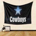 Dallas Cowboys Star Blue Light Gift For Fan 3D Full Printing Tapestry