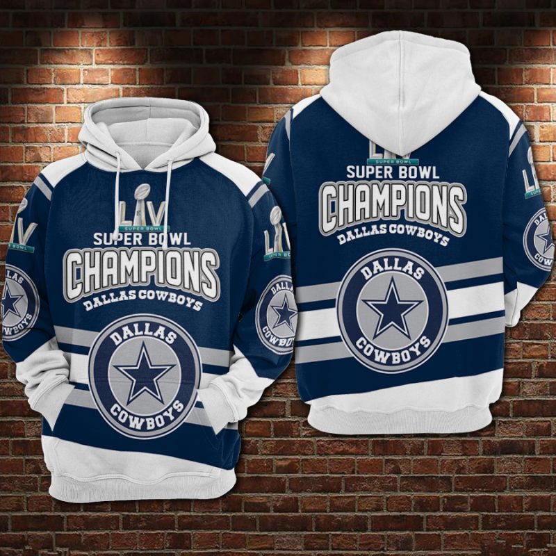 Dallas Cowboys 3D Printed Hoodie/Zipper Hoodie