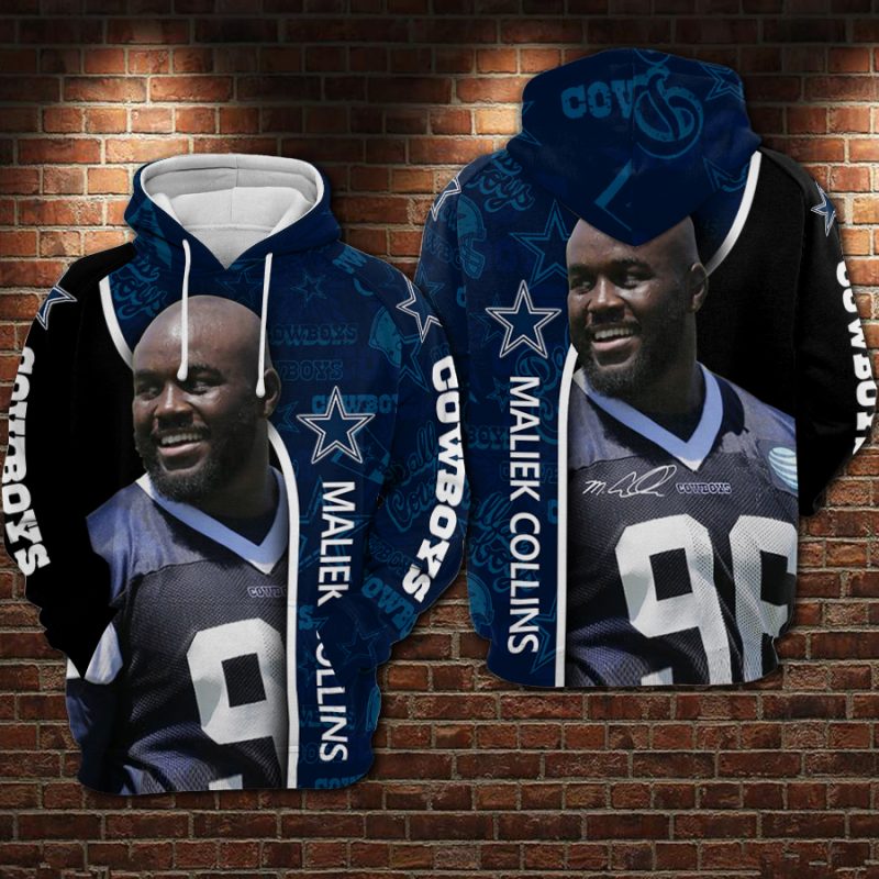 Dallas Cowboys 3D Printed Hoodie/Zipper Hoodie