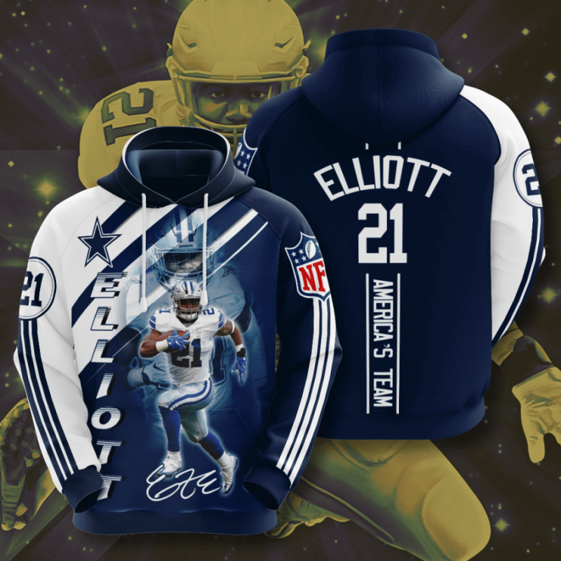 Dallas Cowboys 3D Printed Hoodie/Zipper Hoodie