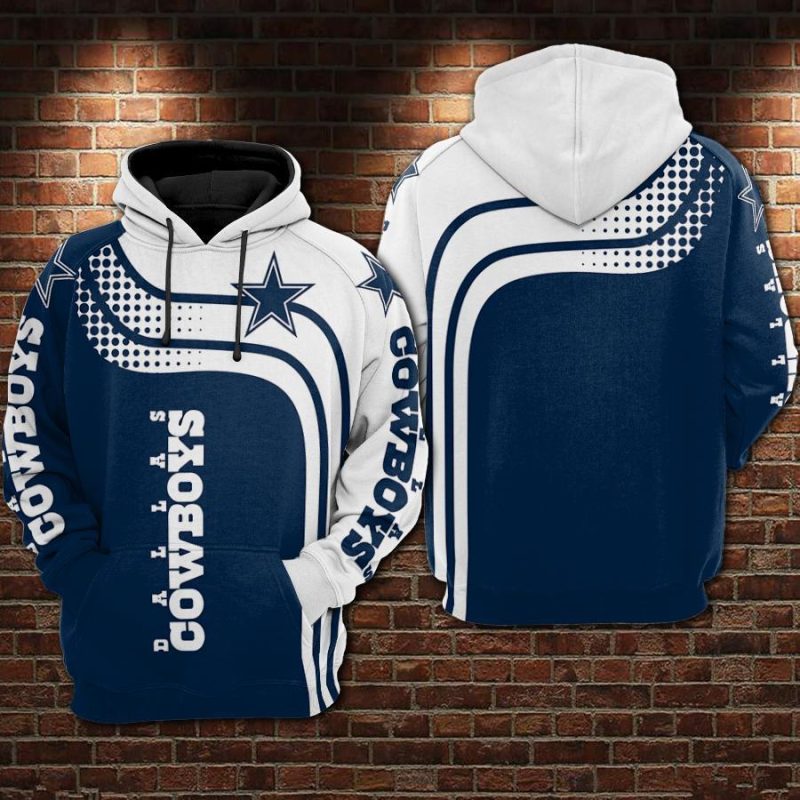 Dallas Cowboys 3D Printed Hoodie/Zipper Hoodie