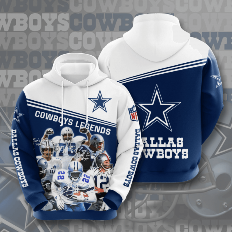 Dallas Cowboys 3D Printed Hoodie/Zipper Hoodie