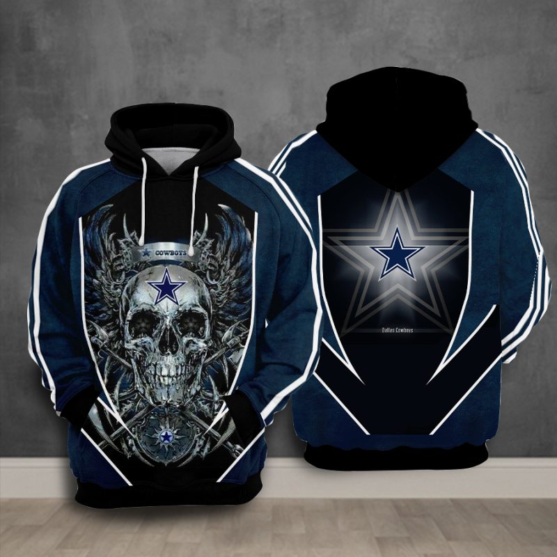 Dallas Cowboys 3D Printed Hoodie/Zipper Hoodie