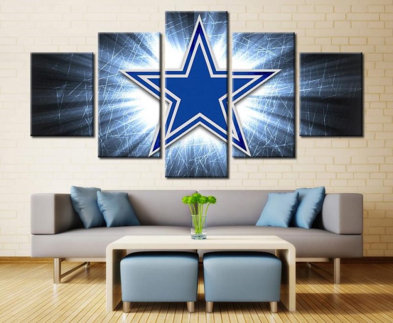 Dallas Cowboys 5 Sport – 5 Panel Canvas Art Wall Decor