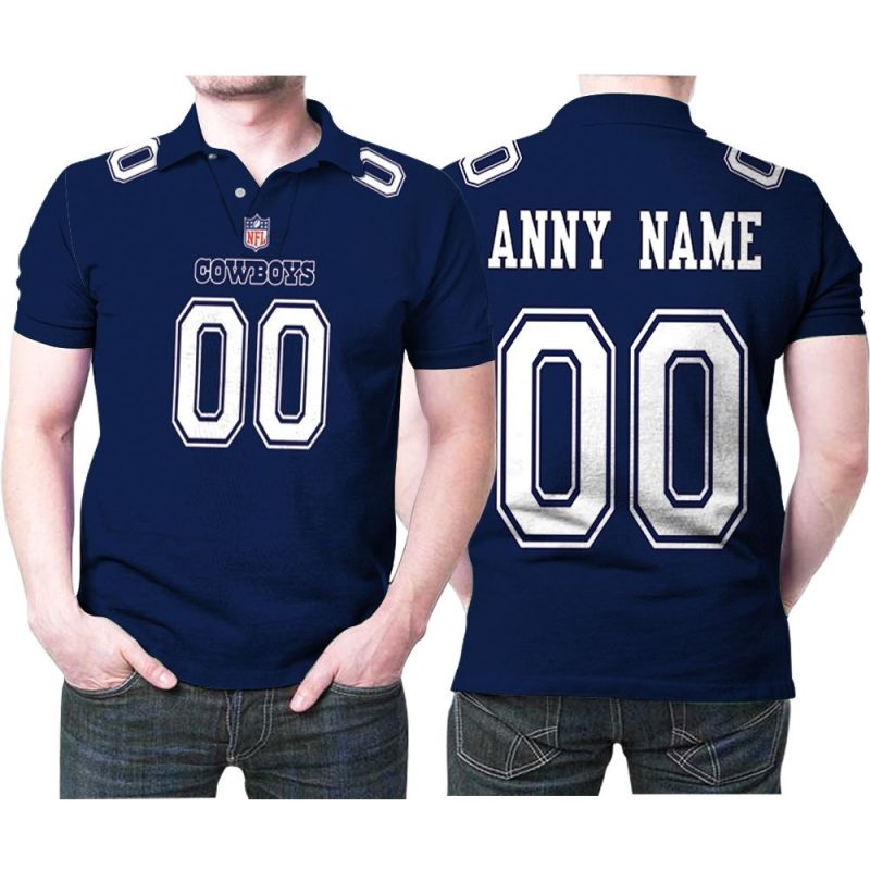 Dallas Cowboys American Football Game Navy 2019 Jersey Style Custom Gift For Cowboys Fans Polo Shirt All Over Print Shirt 3D T-Shirt