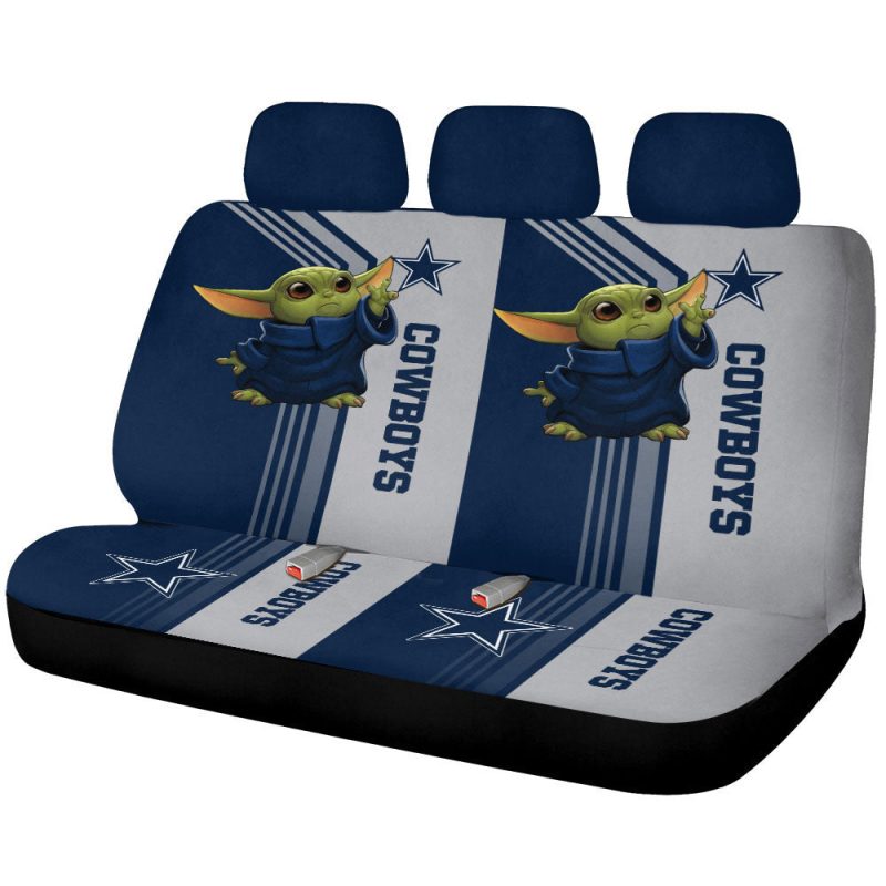 Dallas Cowboys Car Back Seat Covers Custom Car Accessories