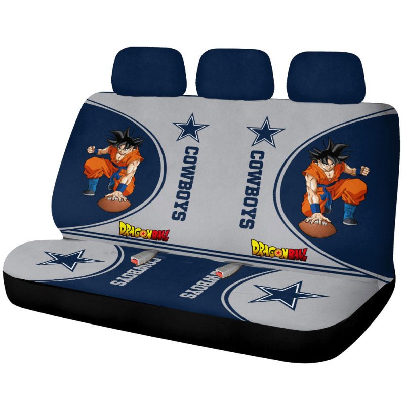 Dallas Cowboys Car Back Seat Covers Custom Car Accessories For Fans