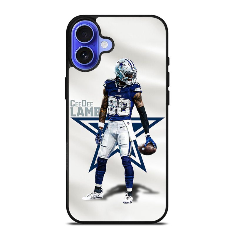 DALLAS COWBOYS CEEDEE LAMB iPhone 16 Case Cover