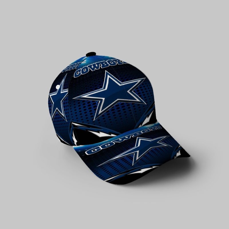 Dallas Cowboys Cowboys Stadium Light 3D Printing Baseball Cap Classic Hat - Potatoke