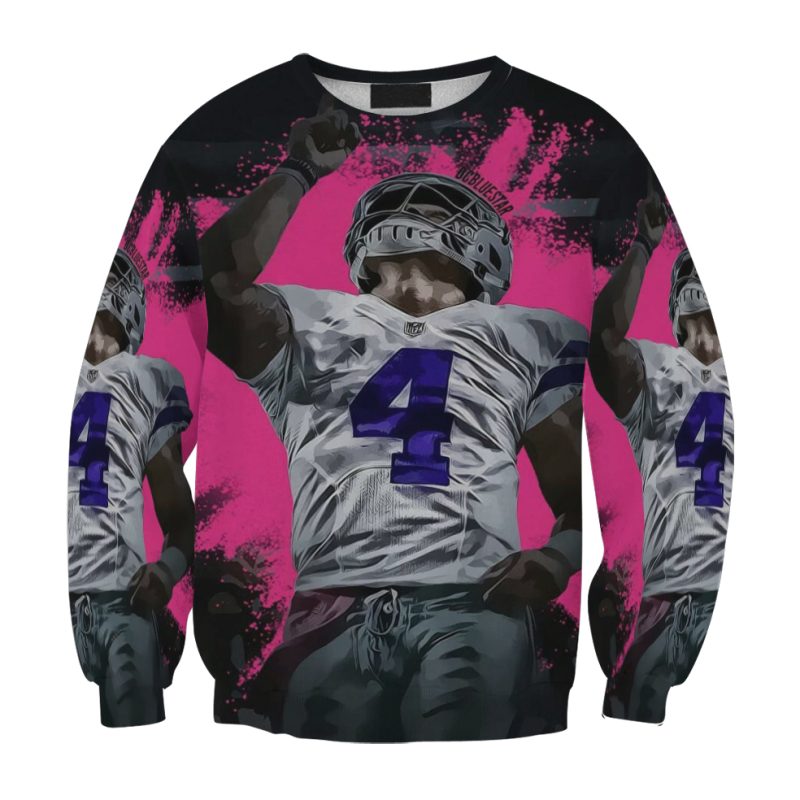 Dallas Cowboys Dak Prescott5 Gift For Fan 3D Full Printing Sweatshirt