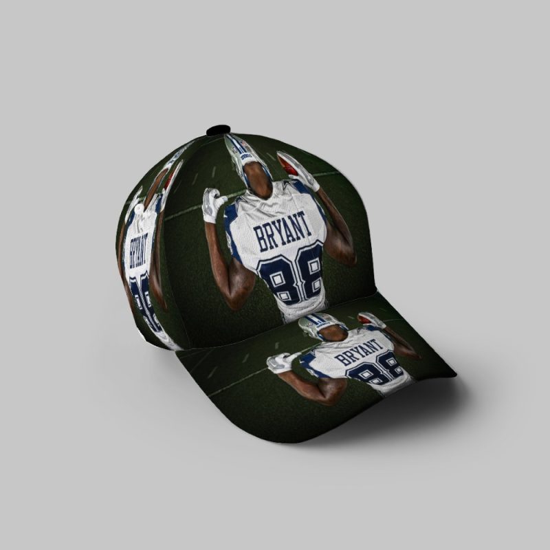 Dallas Cowboys Dez Bryant Back 3D Printing Baseball Cap Classic Hat - Potatoke