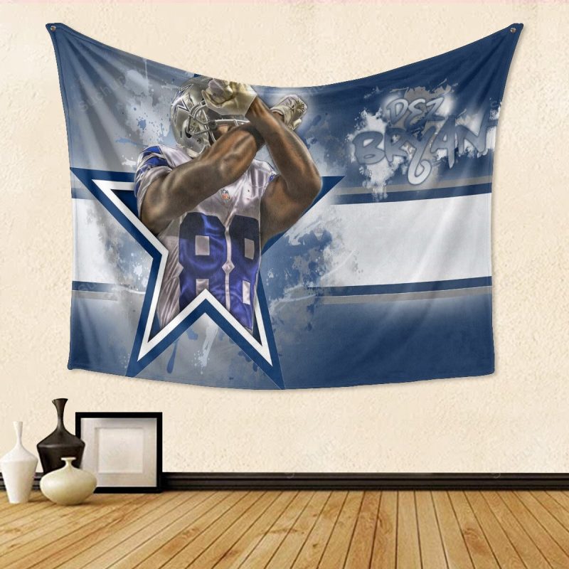 Dallas Cowboys Dez Bryant Star Gift For Fan 3D Full Printing Tapestry