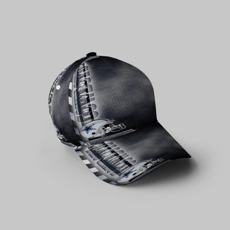 Dallas Cowboys Helmet Metal 3D Printing Baseball Cap Classic Hat - Potatoke