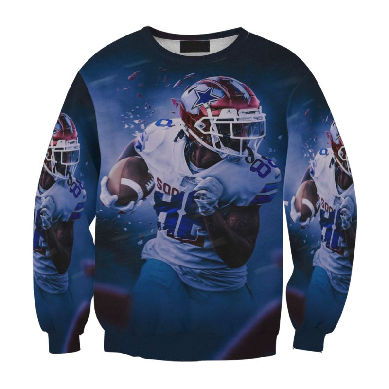 Dallas Cowboys Michael Runing Gift For Fan 3D Full Printing Sweatshirt