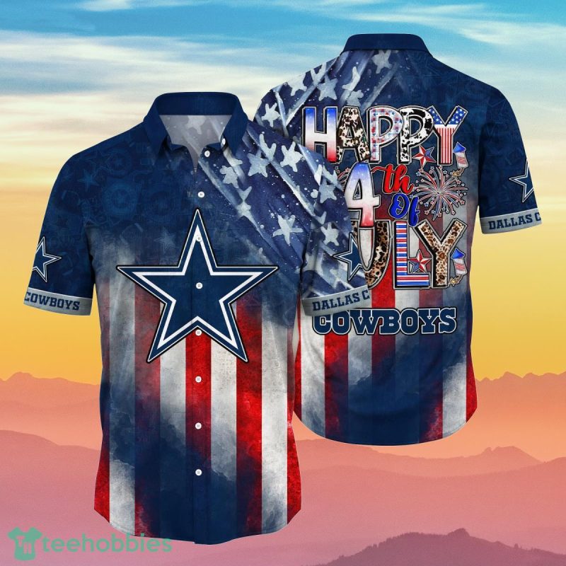 Dallas Cowboys NFL Hawaiian Shirt 4th Of July Independence Day Best Gift For Men And Women Fans