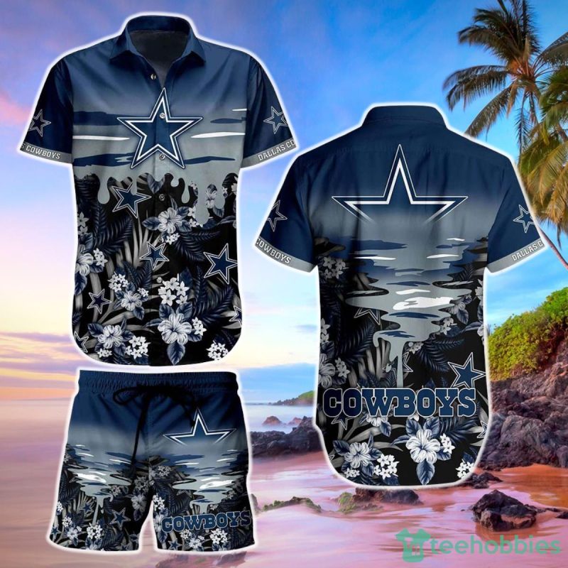 Dallas Cowboys NFL Hawaiian Shirt And Short Tropical Pattern Beach Shirt Gift For Best Fan