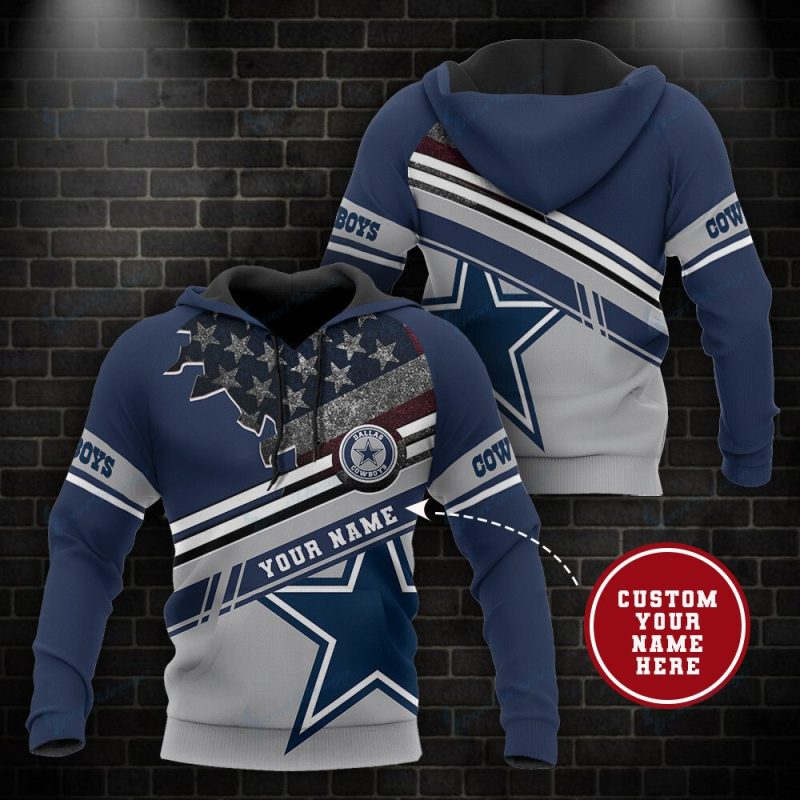 Dallas Cowboys Personalized Hoodie Bg475