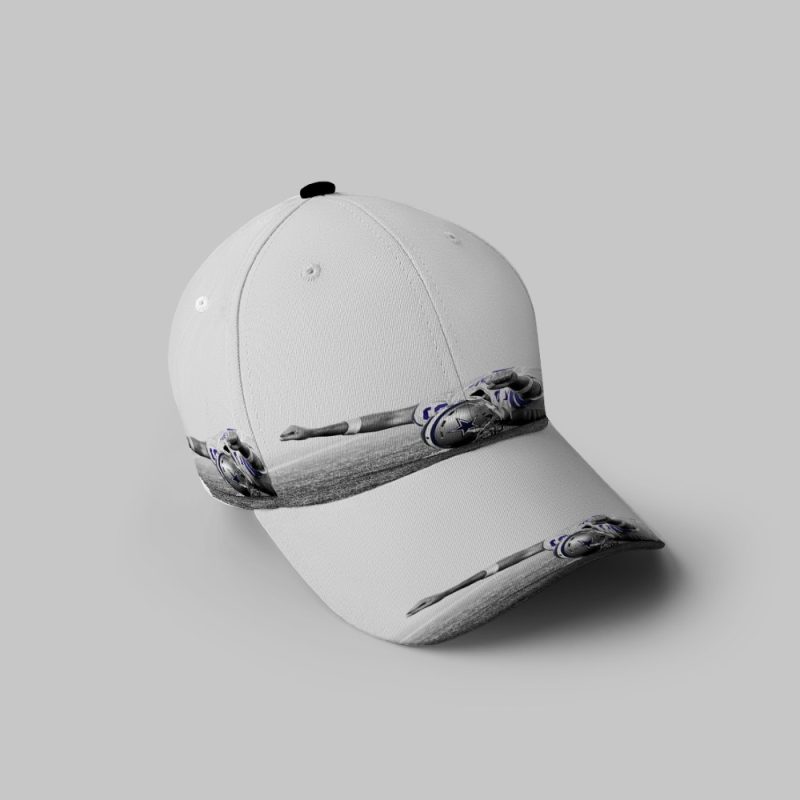 Dallas Cowboys Players Purple White 3D Printing Baseball Cap Classic Hat - Potatoke