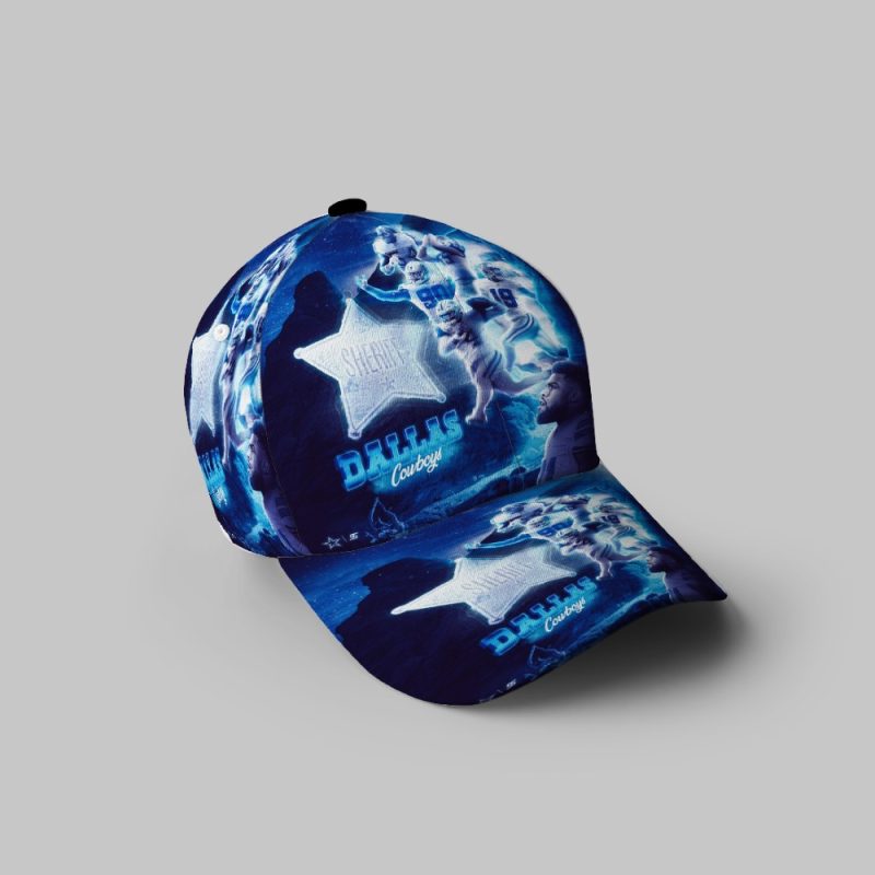 Dallas Cowboys Players Running Night 3D Printing Baseball Cap Classic Hat - Potatoke