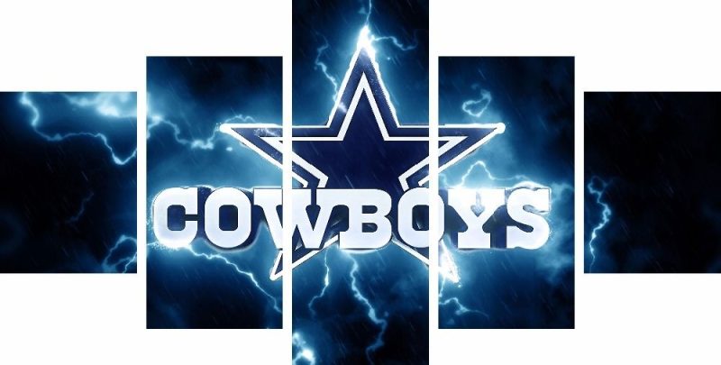 Dallas Cowboys Sports Wall Art Canvas Print Decoration