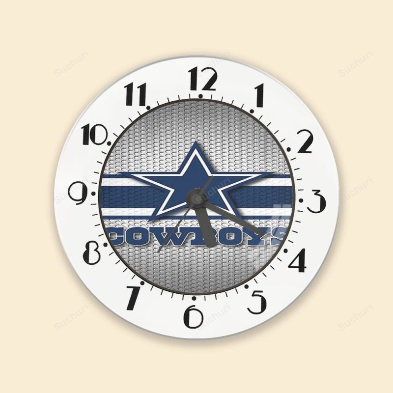 Dallas Cowboys Star Gray Alarm Clock