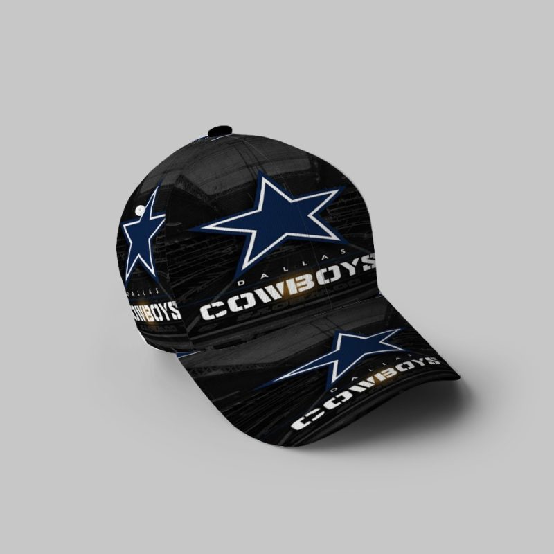 Dallas Cowboys Star Stadium 3D Printing Baseball Cap Classic Hat - Potatoke