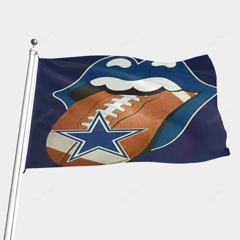 Dallas Cowboys Star Tongue Gift For Fan 3D Full Printing Two Side Prin