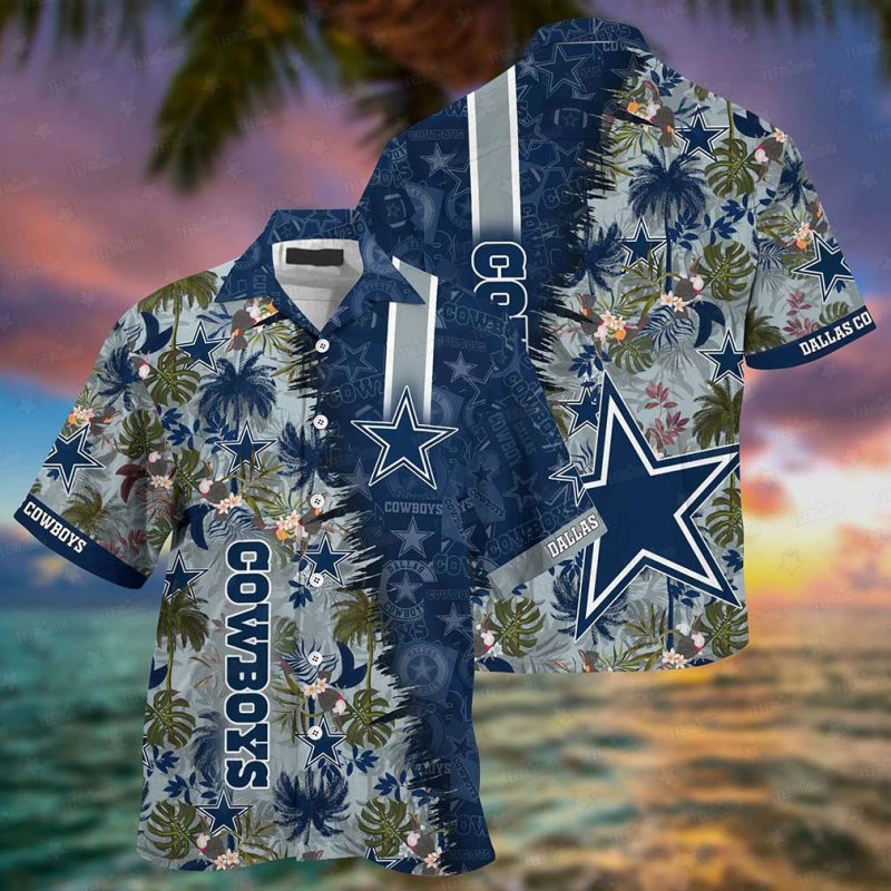 Dallas Cowboys Tropical Spirit Hawaiian Shirt - TeeAloha