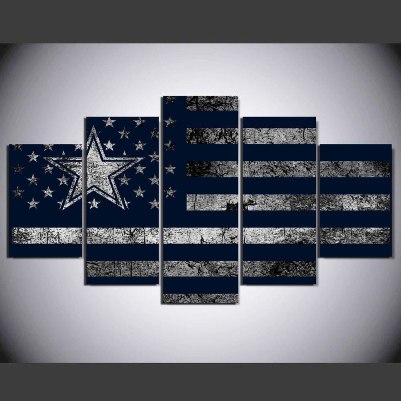 Dallas Cowboys USA Wall Art Canvas Print Decor