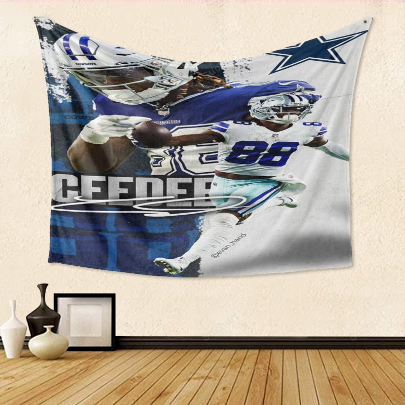 Dallas Cowsboys CeeDee Lamb2 Gift For Fan 3D Full Printing Tapestry