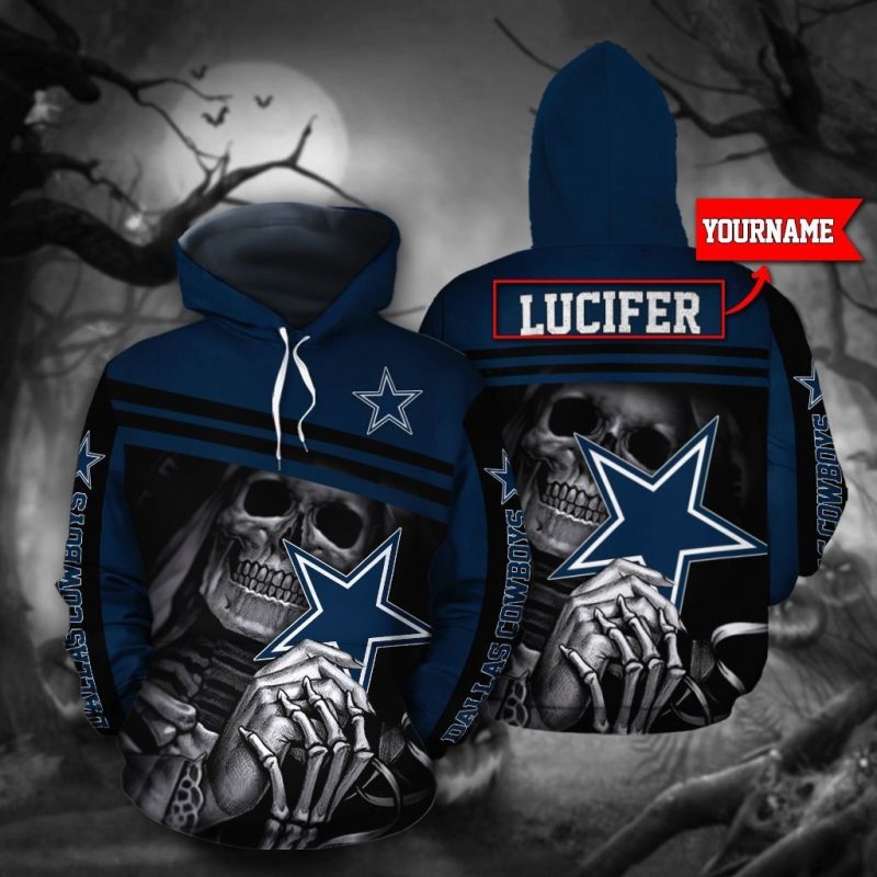 DTT HD0115 Dallas Cowboys 3D Hoodie