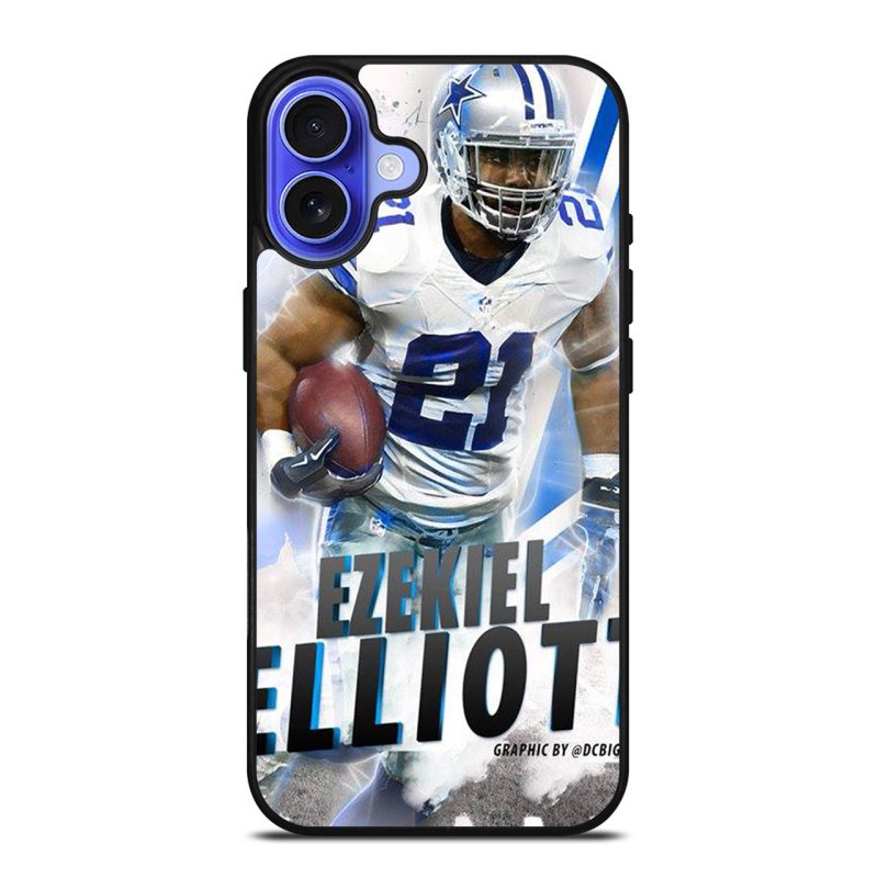 EZEKIEL ELLIOTT DALLAS COWBOYS NFL iPhone 16 Case Cover