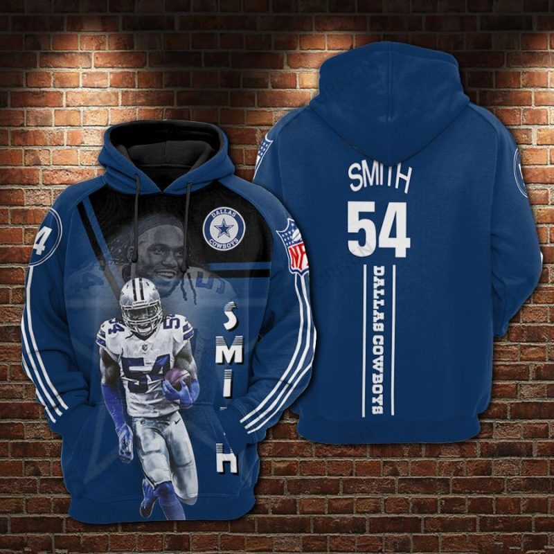 Jaylon Smith - Dallas Cowboys Limited Hoodie 778