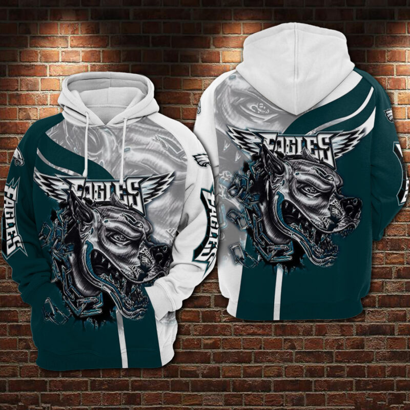 Philadelphia Eagles 3D Printed Hoodie/Zipper Hoodie