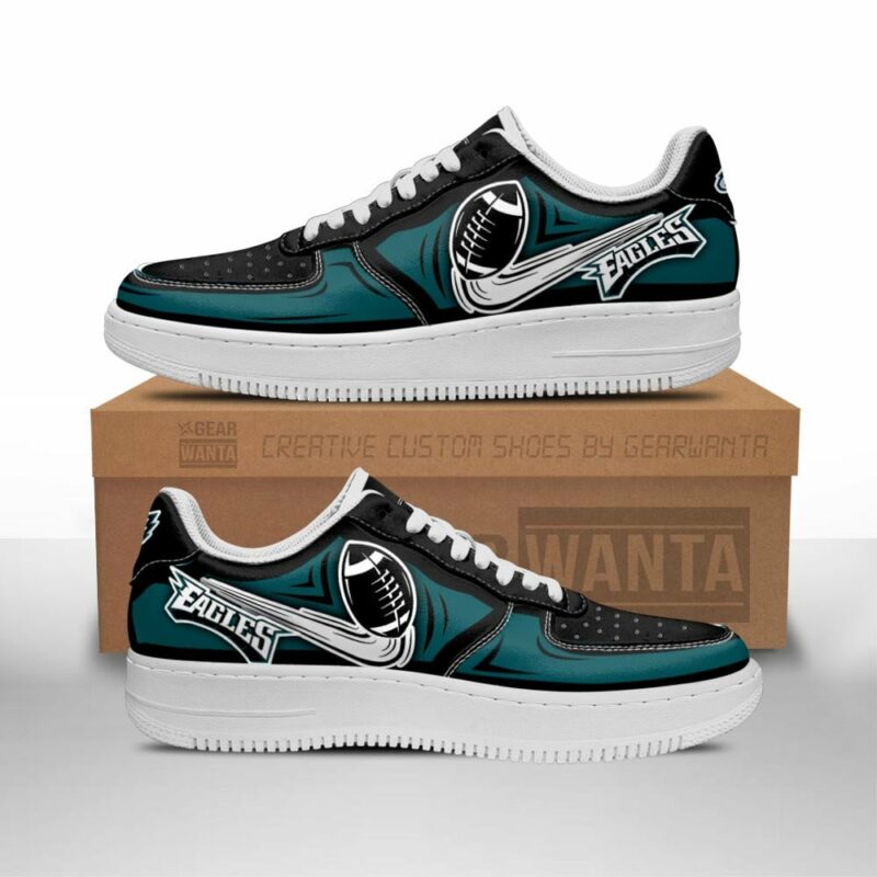 Philadelphia Eagles AF1 Shoes Custom Sneakers For Fans 4461 - Xtrendingprint