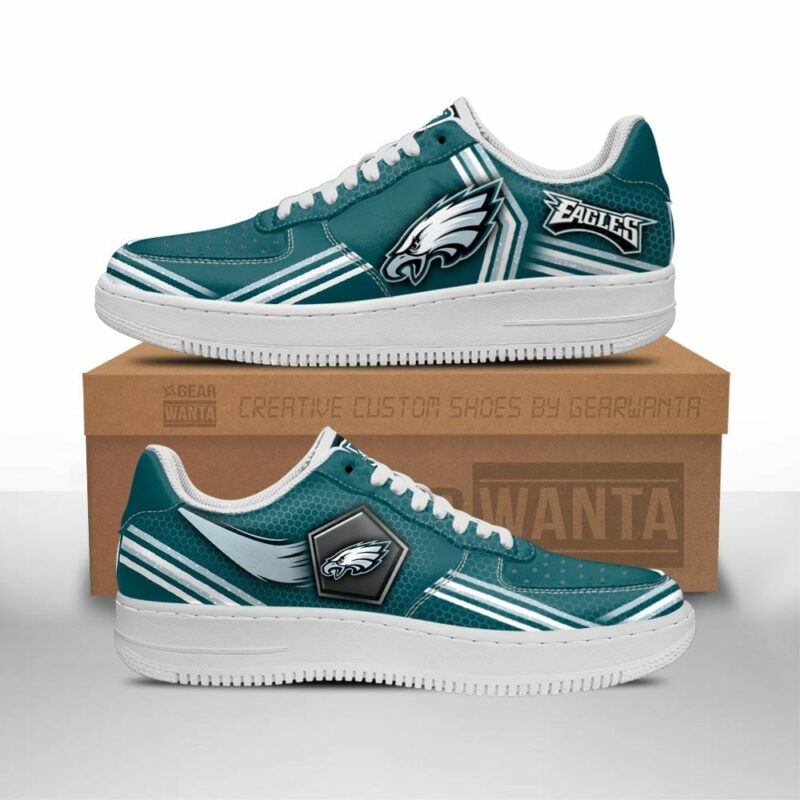 Philadelphia Eagles AF1 Sneakers Custom Force Shoes For Fans 1754 - Xtrendingprint