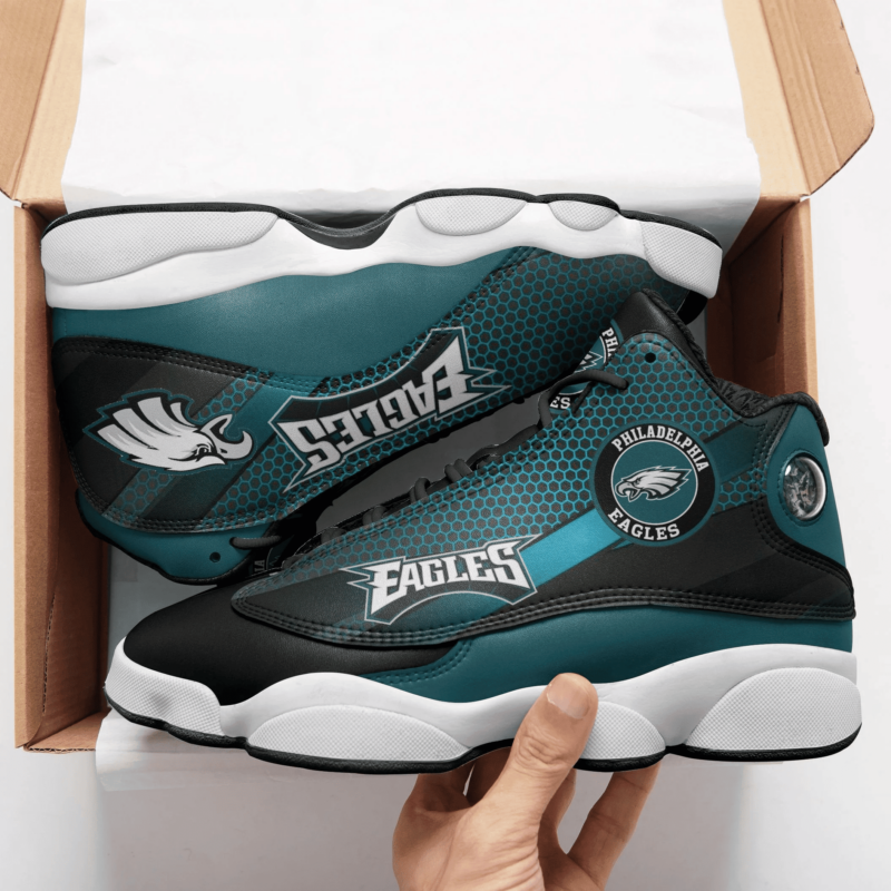 Philadelphia Eagles Air Jordan 13 Sneakers