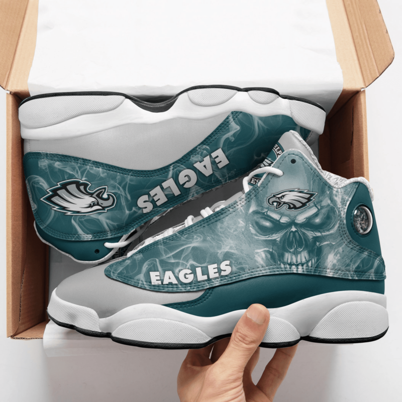 Philadelphia Eagles Air Jordan 13 Sneakers