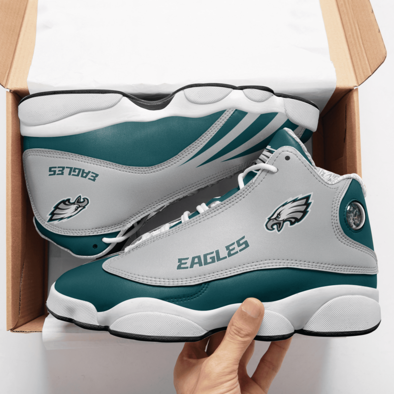 Philadelphia Eagles Air Jordan 13 Sneakers