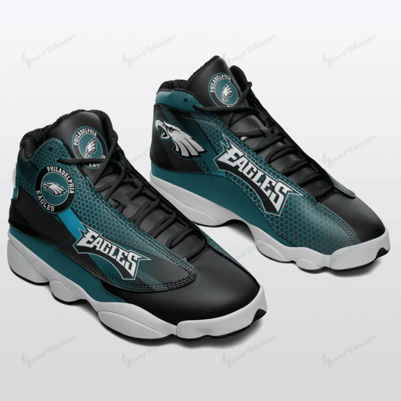 Philadelphia Eagles Air Jordan 13 Sneakers