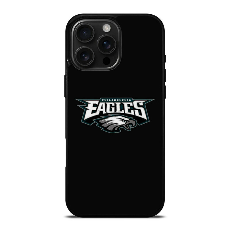 PHILADELPHIA EAGLES BLACK iPhone 16 Pro Max Case