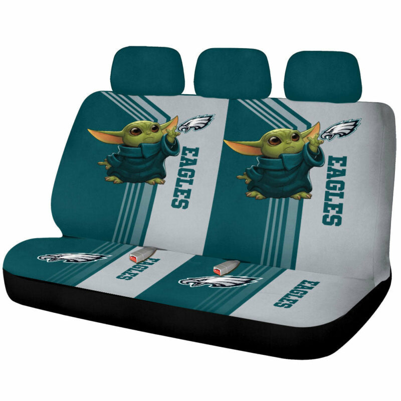 Philadelphia Eagles Car Back Seat Covers Custom Car Accessories