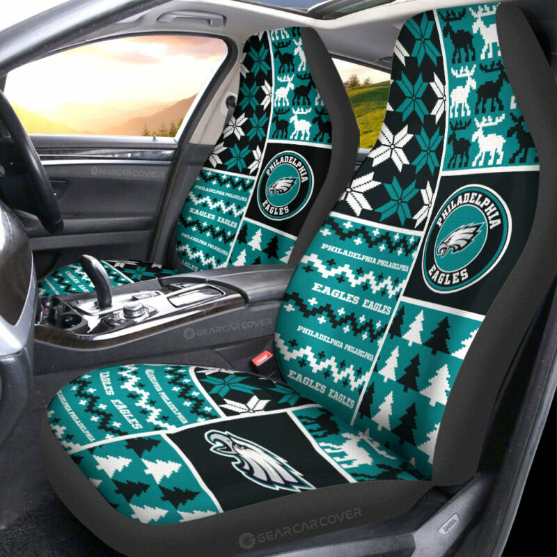 Philadelphia Eagles Car Seat Covers Custom Ugly Style Car Accessories