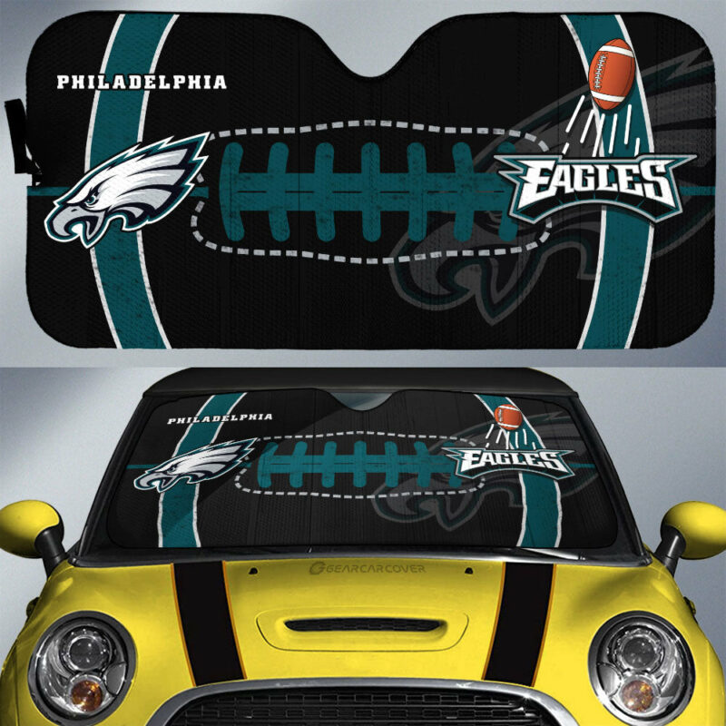 Philadelphia Eagles Car Sunshade Custom Car Accessories