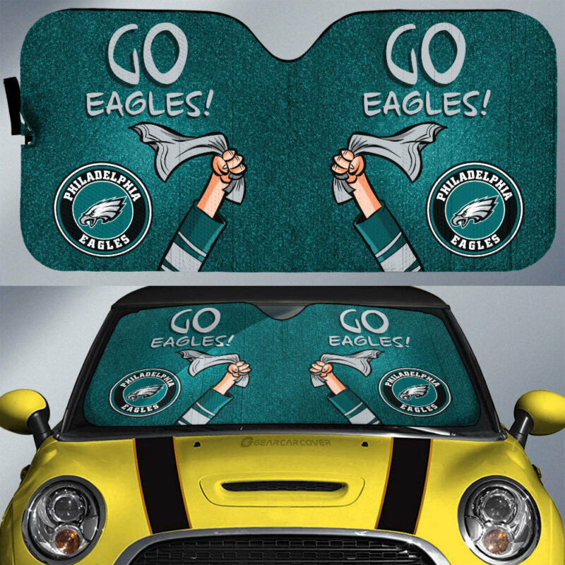 Philadelphia Eagles Car Sunshade Custom Car Accessories