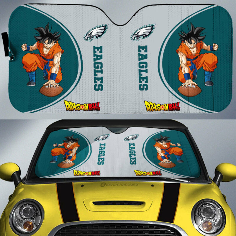 Philadelphia Eagles Car Sunshade Custom Car Accessories For Fans