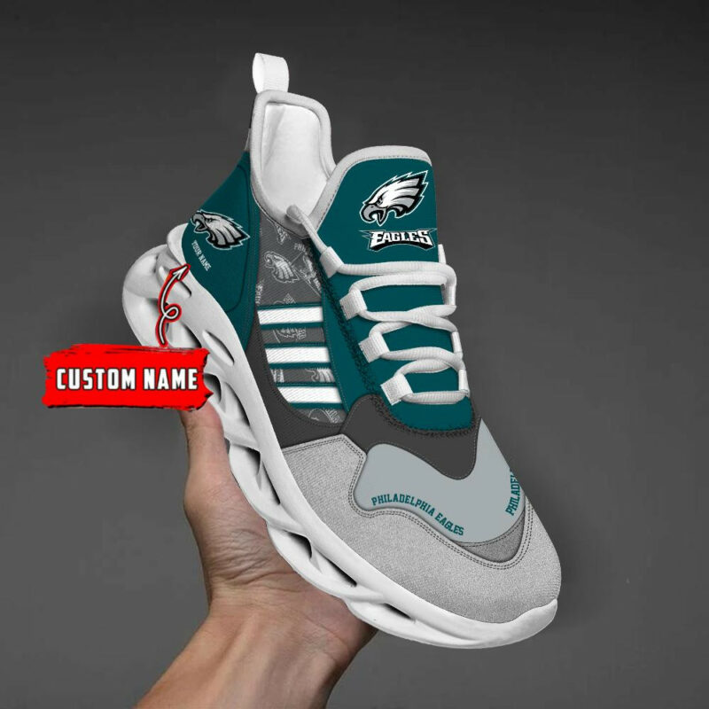 Philadelphia Eagles Clunky Max Soul Shoes NFL Personalized