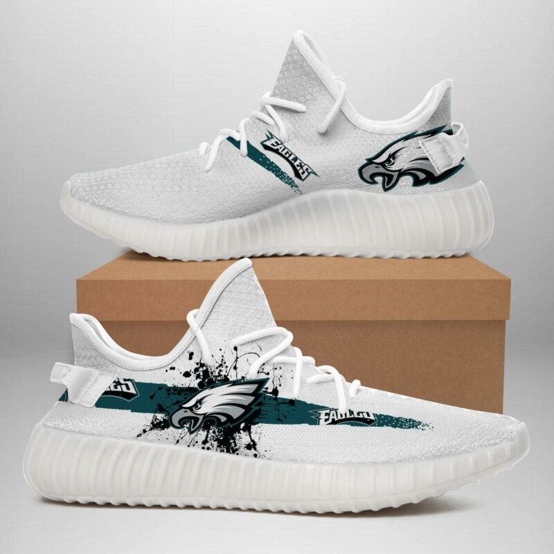 Philadelphia Eagles Custom Shoes Yeezy Boost 350v2 N371