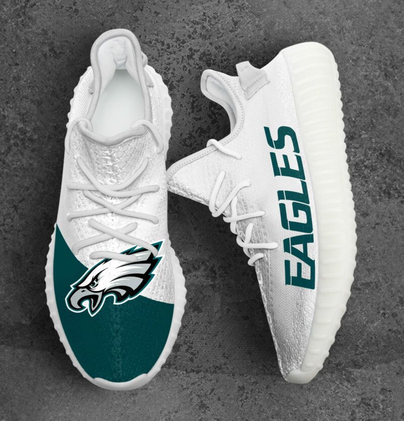 Philadelphia Eagles Custom Shoes Yeezy Boost 350v2 N463