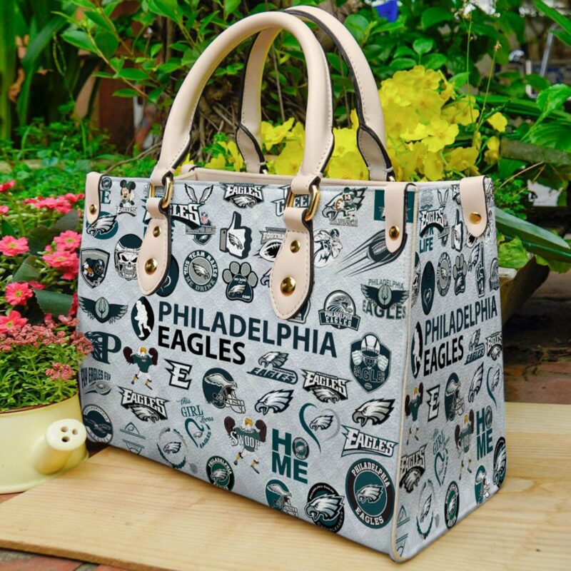 Philadelphia Eagles Leather Hand Bag BB11